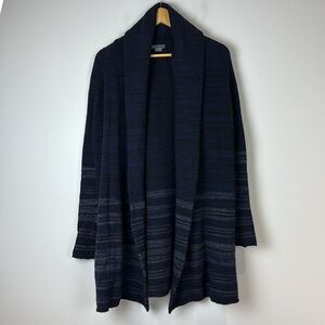 Vince Navy and Black Knit Sweater size extra small